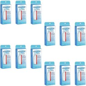 img 4 attached to 🦷 ProxySoft 3-in-1 Dental Floss: Perfect for Braces, Tight Spaces, Bridges, and Implants - 12 Packs of Pre-Cut Ortho Floss Threaders with Soft Proxy Brush and Stiff Threader Flosser