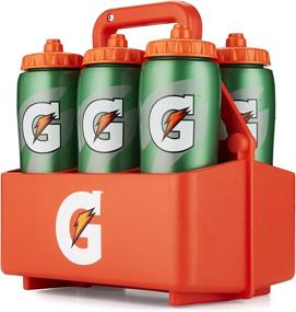 img 3 attached to 🧃 Переноска для 6 бутылок Gatorade - удобное и портативное решение (бутылки не включены)