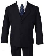 👔 premium gino giovanni black boys' formal clothing: suits & sport coats logo
