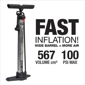 img 1 attached to Enhance Your Cycling Performance with Bell Floornado High Volume Bicycle Floor Pumps