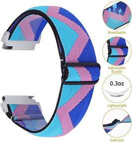 img 3 attached to Compatible Vivoactive Adjustable Stretchy Replacement Wellness & Relaxation