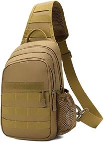 img 4 attached to BAIGIO Tactical Shoulder Backpack Top Handle: Versatile, Durable, and Stylish