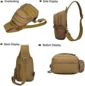 img 2 attached to BAIGIO Tactical Shoulder Backpack Top Handle: Versatile, Durable, and Stylish