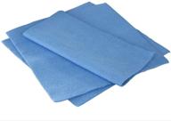 🔵 quick-dry microfiber cleaning cloth (6 pack) - fast absorption, blue logo