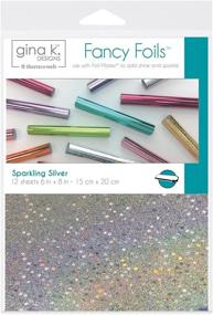 img 1 attached to 🌟 Sparkling Silver Gina K. Designs Fancy Foil 6x8 - Pack of 12 by Therm O Web: Product Review and Buying Guide