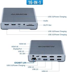 img 2 attached to Док-станция с полным набором функций: DisplayPort, зарядка, Ethernet