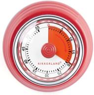 kikkerland kt051 r magnetic kitchen timer logo