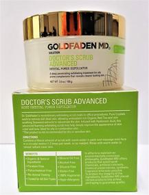 img 2 attached to 🍊 Goldfaden MD Advanced Grapefruit Oil Doctor's Scrub, 3.5 fl. oz.