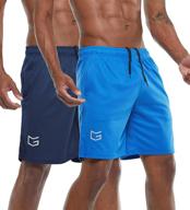 💪 ultimate performance: g gradual men's 7" workout running shorts with zip pockets – quick dry & lightweight gym shorts логотип