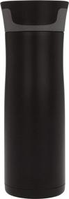 img 2 attached to Contigo West Loop AutoSeal 20 oz Matte Black Travel Mug: Double Wall Insulated Excellence