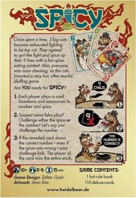 img 2 attached to Heidelbear's Spicy Showdown: A Bluffing Card Game for Family Fun!