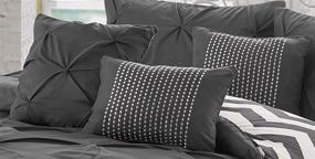 img 2 attached to Avondale Manor 7 Piece Comforter Charcoal