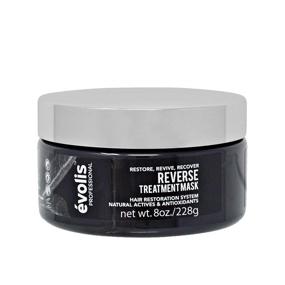 img 4 attached to 💆 évolis REVERSE Hair Mask - Growth Treatment, Deep Conditioning & Repair - for Color Treated Hair (8.5 fl oz)