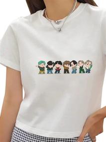 img 3 attached to Frantuma Yourself Sleeve T Shirt Jungkook Boys' Clothing in Tops, Tees & Shirts
