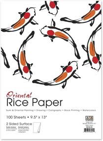 img 1 attached to 🎨 Art Advantage Rice Paper 100 Sheets-Pack: Unleash Your Inner Artist