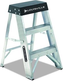 img 4 attached to 🪜 Top-Rated Louisville Ladder AS3002 6966014: 2 Feet, Black - Buy Now!