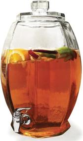 img 2 attached to 🍹 Circleware 66903 Dispenser Entertainment Glassware: Effortless Serving and Stylish Entertainment