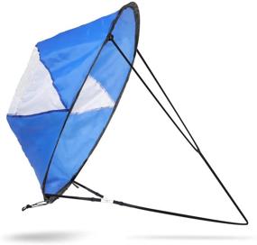 img 4 attached to VGEBY 42Inch Foldable Downwind Inflatable