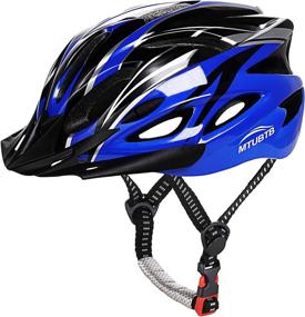img 4 attached to 🚴 MTUBTB Adult Bike Helmet: Ultimate Unisex Safety Gear with Detachable Sun Visor and Adjustable Fit