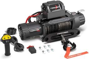 img 4 attached to FieryRed Electric Winch - 13000 Lb