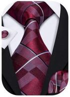👔 barry wang designer stripe handkerchief: the perfect wedding men's accessory for ties, cummerbunds & pocket squares! logo