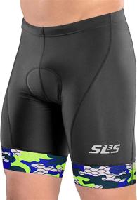 img 2 attached to 🏃 SLS3 Men’s Triathlon Shorts - Premium Compression Tri Shorts for Men - Black - 2 Pockets - Superior Durability and Fit - German Designed