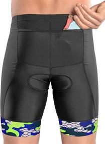 img 1 attached to 🏃 SLS3 Men’s Triathlon Shorts - Premium Compression Tri Shorts for Men - Black - 2 Pockets - Superior Durability and Fit - German Designed