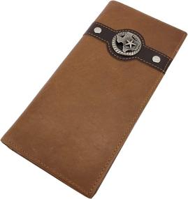 img 3 attached to 🤠 Leather Bifold Cowboy Wallet - Western Inspired