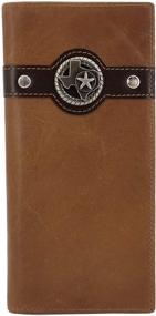 img 4 attached to 🤠 Leather Bifold Cowboy Wallet - Western Inspired