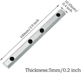 img 2 attached to TOUHIA Aluminium Straight Connector Extrusion