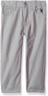 👖 u.s. polo assn. boys' 5 pocket twill pants: stylish and durable bottoms for boys logo