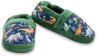 🦖 jurassic world dinosaur toddler plush aline slippers for boys logo