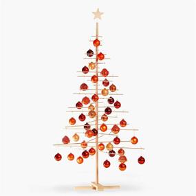 img 2 attached to 🎄 XMAS xmas3 SKU203 Assemble Christmas Tree: 190 cm (74,80 inches) Hight, Nature - Shop Now!