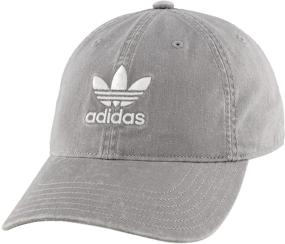 img 4 attached to Adidas Originals Men's Metal Logo 2 Adjustable Strapback Cap for a Relaxed Fit