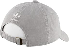 img 1 attached to Adidas Originals Men's Metal Logo 2 Adjustable Strapback Cap for a Relaxed Fit