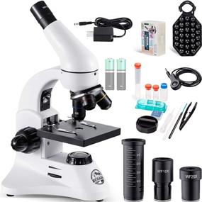 img 4 attached to Professional Microscope 40X 1000X Monocular Microscopes