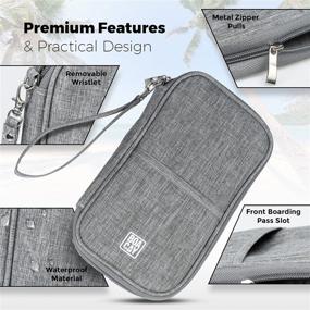 img 1 attached to 📚 Top-notch Passport Document Organizer: Exceptional Materials