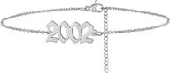 vlinras silver birthday bracelet: stunning jewelry for girls' special occasions logo