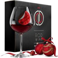 🍷 premium set of 3 red wine glasses – crystal glass with long stem and large bowl (22oz) for optimal tasting experience logo