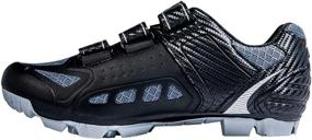 img 2 attached to Zol Predator Mountain Indoor Cycling 🚵 Men's Shoes: Optimal Performance for Off-Road Adventures