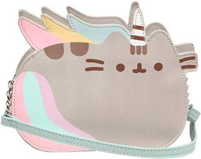 img 3 attached to 🌸 Mint Pastel Crossbody Handbags & Wallets for Women by Pusheen