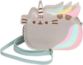 img 1 attached to 🌸 Mint Pastel Crossbody Handbags & Wallets for Women by Pusheen