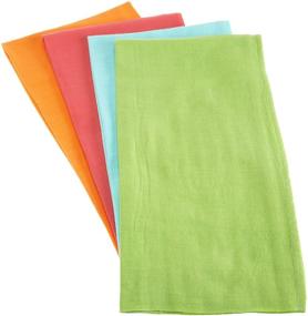 img 1 attached to 🧺 DII Bright Utility Floursack Dishtowel, Set of 4 - Vibrant and Practical Kitchen Towels (88762)