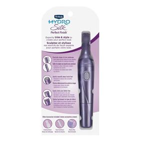 img 2 attached to 🪒 Schick Hydro Silk Perfect Finish Trimmer: 8-in-1 Grooming Kit for Women - Silky Smooth Precision