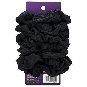 img 3 attached to Goody Womens Ouchless Scrunchie Black