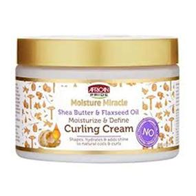 img 2 attached to African Pride Moisture Miracle Shea Butter & Flaxseed Oil Curling Cream: Enhancing Natural Coils & Curls - Hydrating, Defining, and Adding Shine to Hair, 12 oz