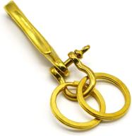 🔗 nautical fishhook shackle keychain keyring logo