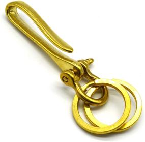 img 2 attached to 🔗 Nautical Fishhook Shackle Keychain Keyring