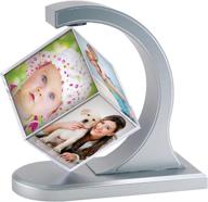 silver floating photo cube by neil enterprises inc. логотип