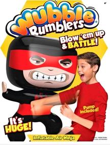 img 4 attached to 👾 Inflatable Air Ninja Wubble Rumblers: Unleash the Ultimate Bouncing Action!